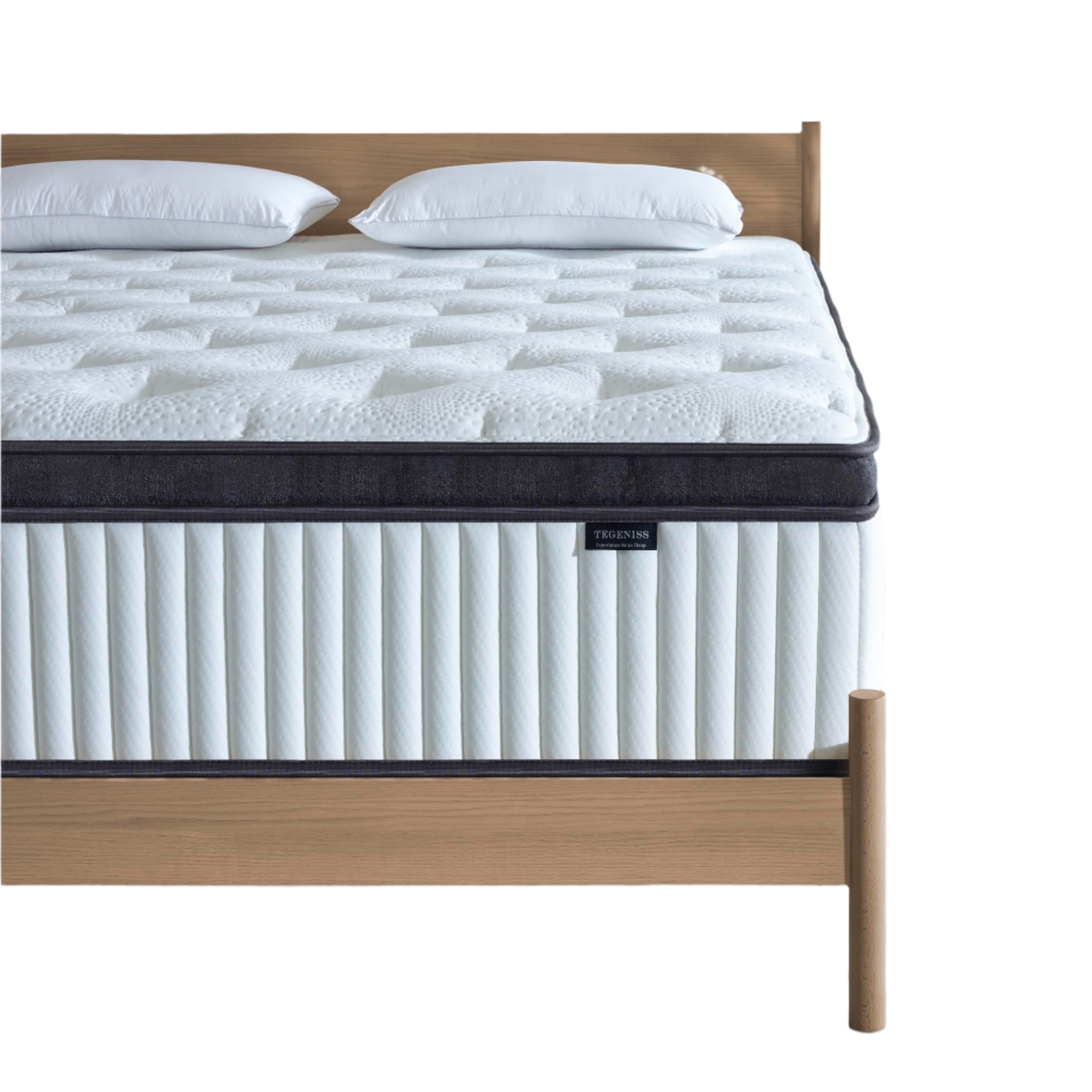 12 Inch Innerspring Hybrid Mattress in a Box with Gel Memory Foam