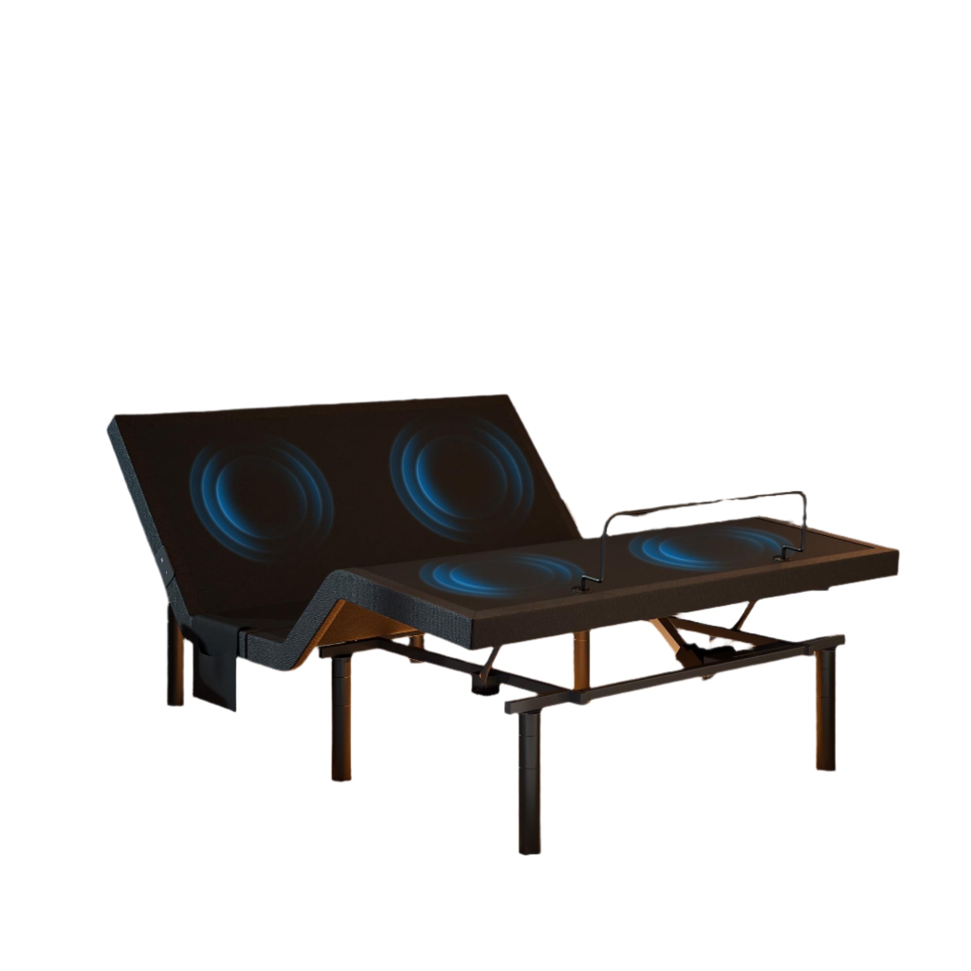 NS1 Queen Adjustable Bed Base with Massage- Smart Dual Motor Bed Frame