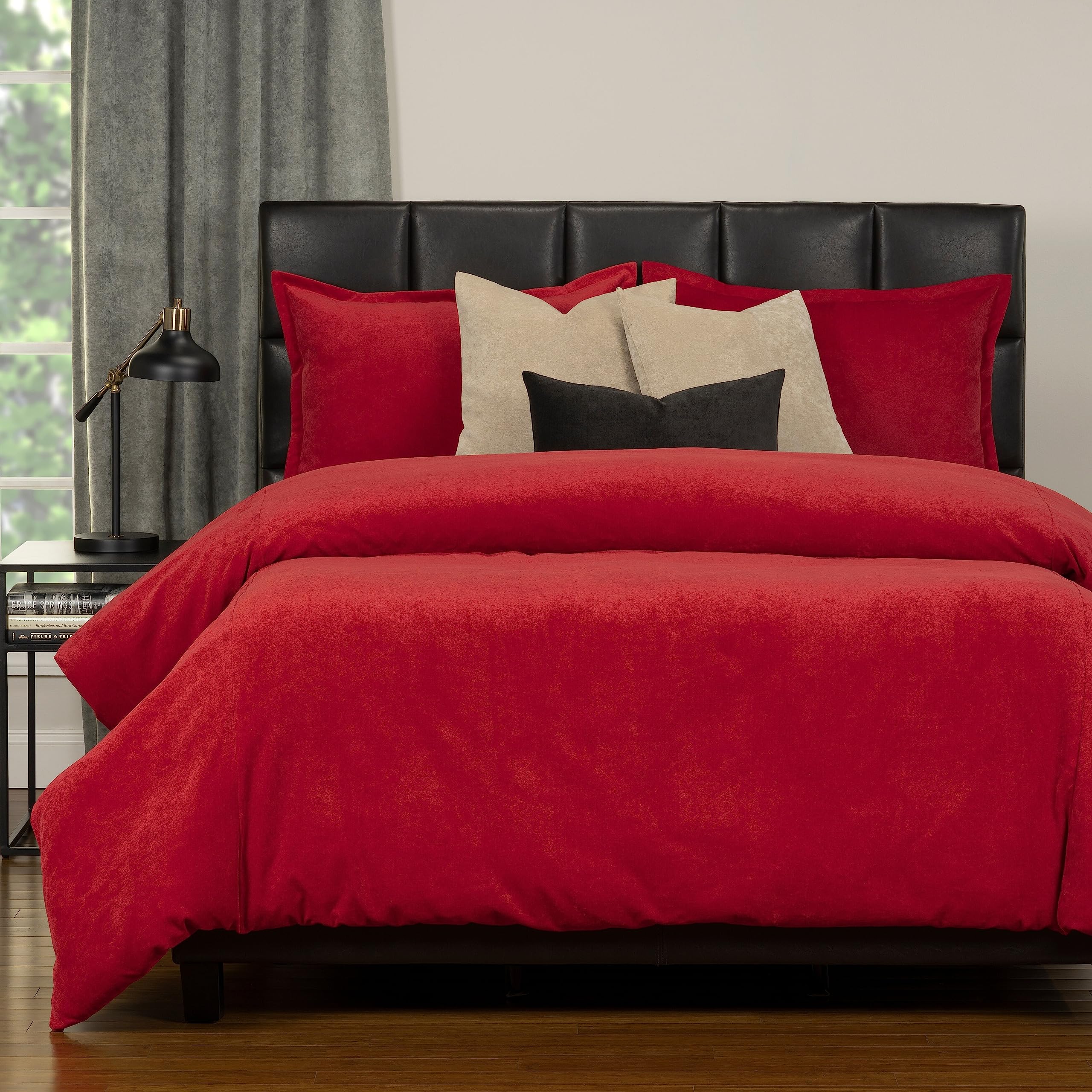 Mixology Padma 7 Piece Duvet Cover and Insert Set Berry Queen 7 Piece