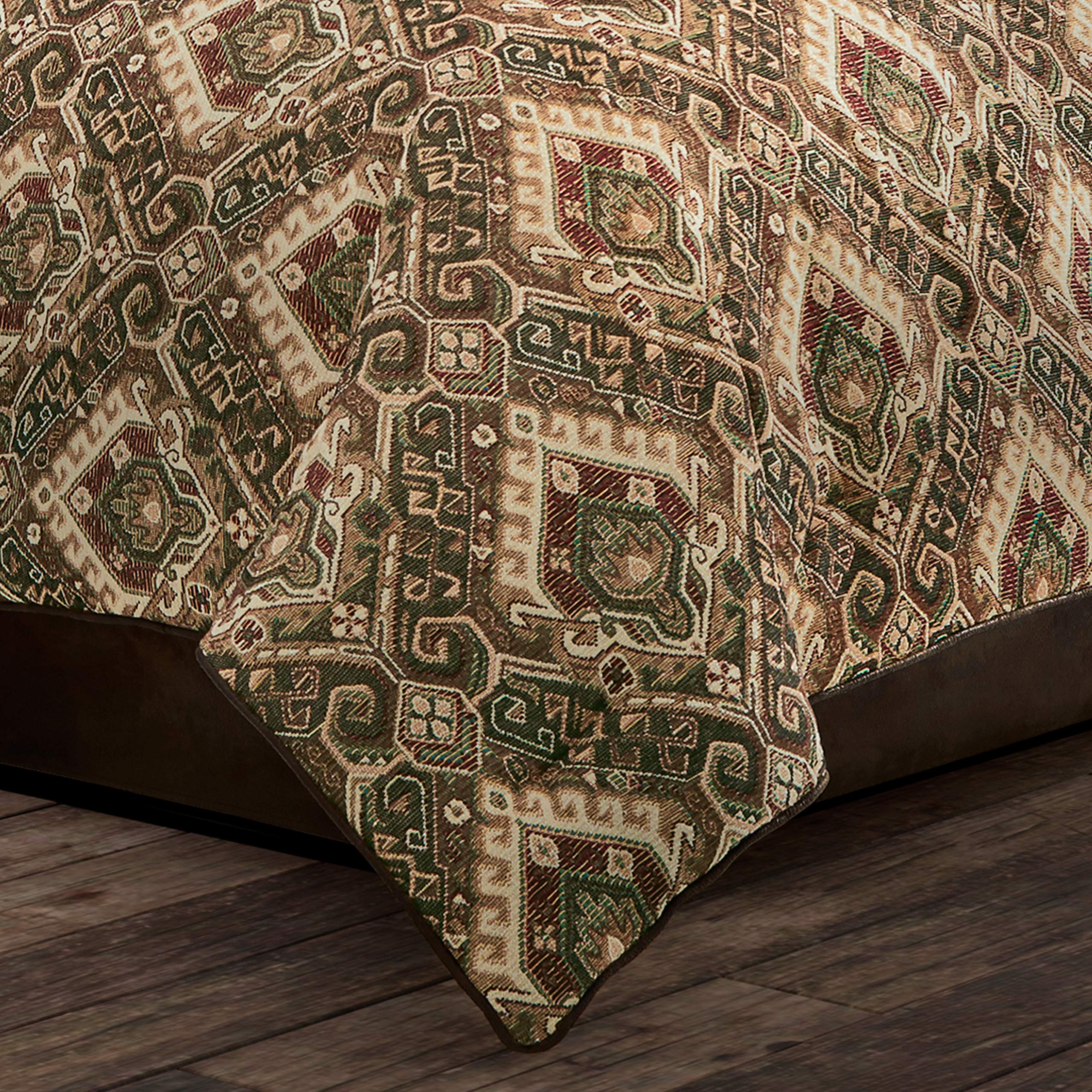 Tacoma Southwest 4 Piece Comforter Set, Multi, 110x96