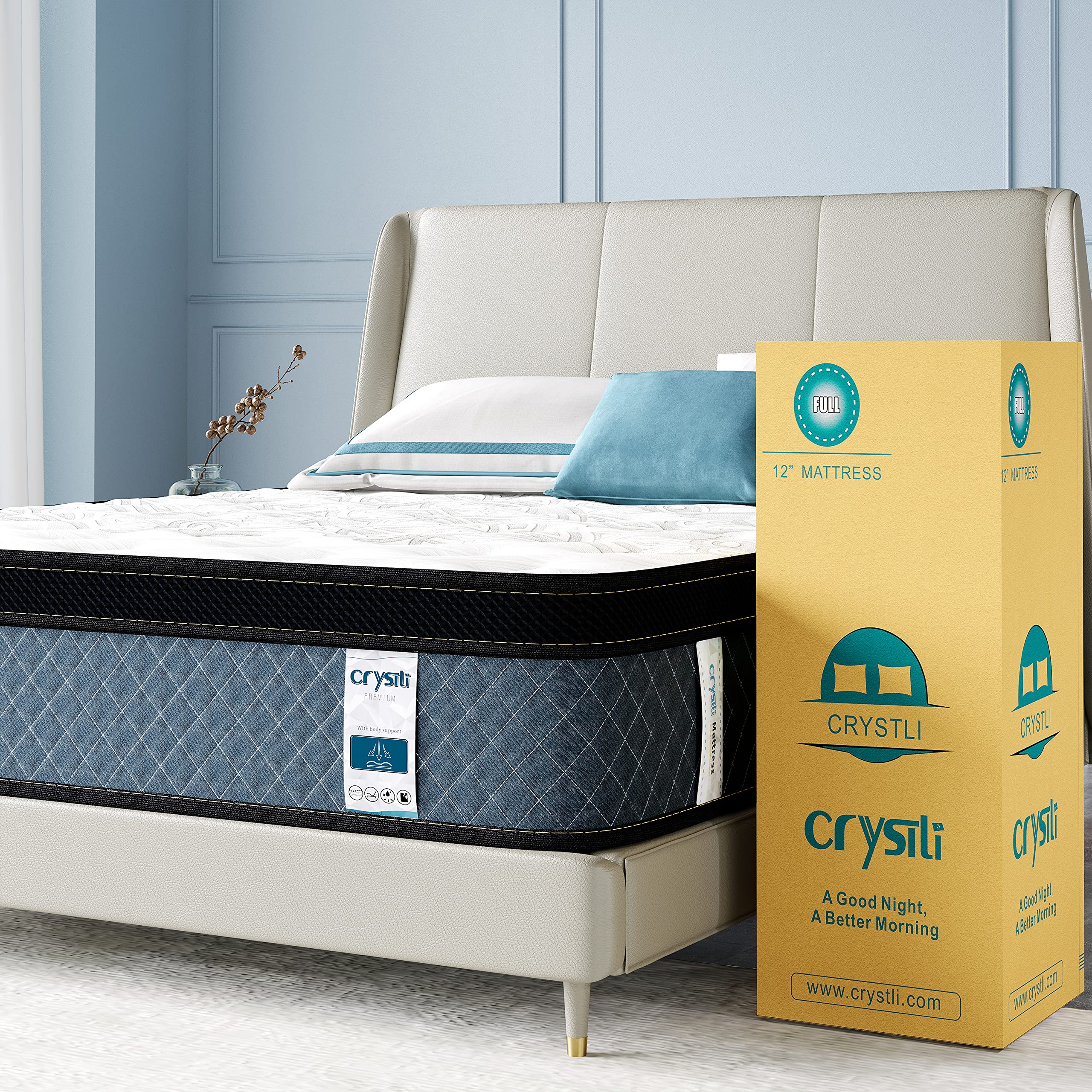 Queen Mattress, Memory Foam & Pocket Springs, Medium Firm