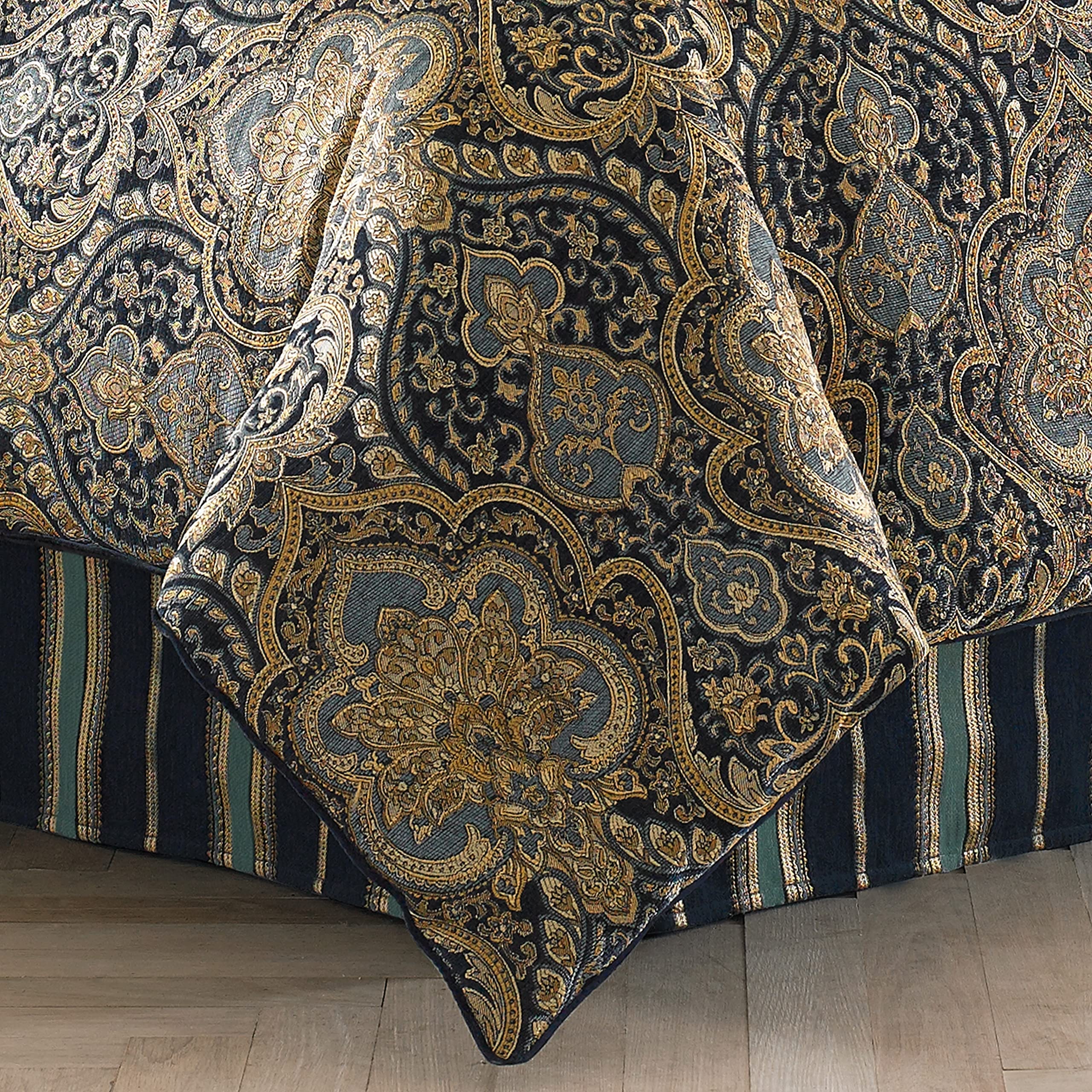 Palmer King 4Pc. Comforter Set, Teal, 110X96
